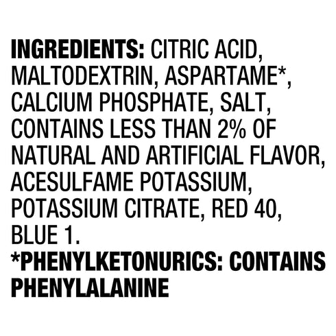 6 Packets, 2.01 oz Crystal Light Drink Mix, Pitcher for Flavorful Hydration and Shareable Refreshment, Concord Grape