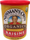 Newman's Own Organics Organic California Raisins, 15-Ounce Cans (Pack of 6)