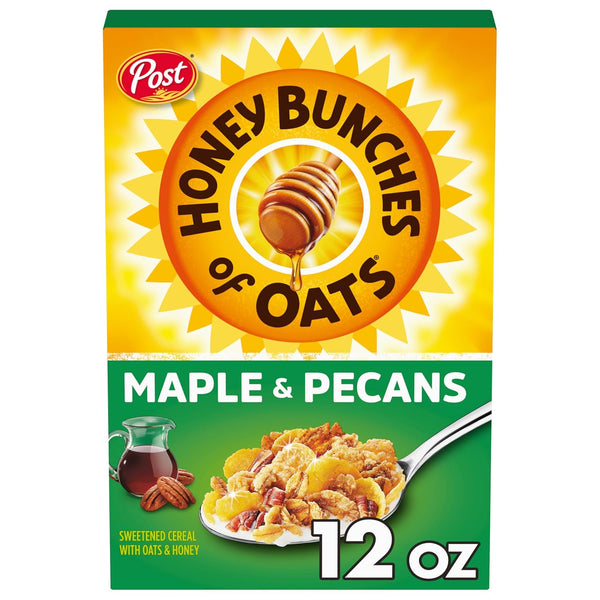 Honey Bunches of Oats Maple and Pecans Breakfast Cereal, Made with Granola