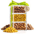NUT CRAVINGS - Mothers Day Treats, Mixed Nuts Acrylic Tower Gift Basket
