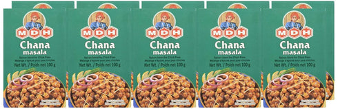 MDH 3.5 (Pack 10) Chana Masala (Spice Blend for Chick Peas), Ounce