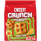 Cheez-It Crunch Cheesy Baked Snacks, Lunch Snacks, Zesty Jalapeno Cheddar, 6.5oz Bag