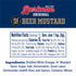 Bertman Original Ball Park 9 oz Bertman Original Great Lakes Dortmunder Gold Beer Mustard
