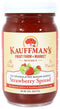 Kauffman's Fruit Farm Kauffman Orchards Strawberry Fruit Spread, All Natural, No Granulated Sugar Added, 9