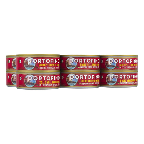 4.5oz (Pack 12) Portofino Solid Yellowfin Tuna In Extra Virgin Olive Oil - Can