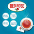 100 Count (Pack 2) Red Rose Original Premium Blended Tea