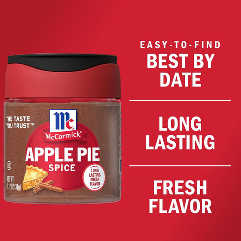 1.12 oz (Pack 6) McCormick Apple Pie Spice