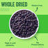 2 lb (32 oz) Dried Blueberries Gluten-Free & Peanut-Free, Slightly Sweetened Great for Baking & Snacking Berries