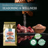 3 100% (Pack 1) Pacific Pelican Premium Iodized Himalayan Pink Salt | Coarse Grain, Unrefined, Pure Rock Salt | Pounds