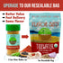 2.3oz Organic Seafood Seasoning - Tidewater by Flavor Seed, All Purpose Fish Seasoning for Shrimp, Crab Meat, Lobster