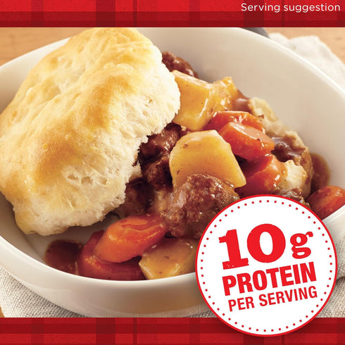 Dinty Moore 15 oz (8 Pack), 10g Beef Stew, Fully Cooked & Ready-To-Eat with Fresh Potatoes & Carrots, Gluten-Free