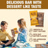 20-Count 10g (20 Count) KiZE Energy Bars - Peanut Butter Chocolate Chip & Cookie Dough Bundle - - Gluten Free, Dairy