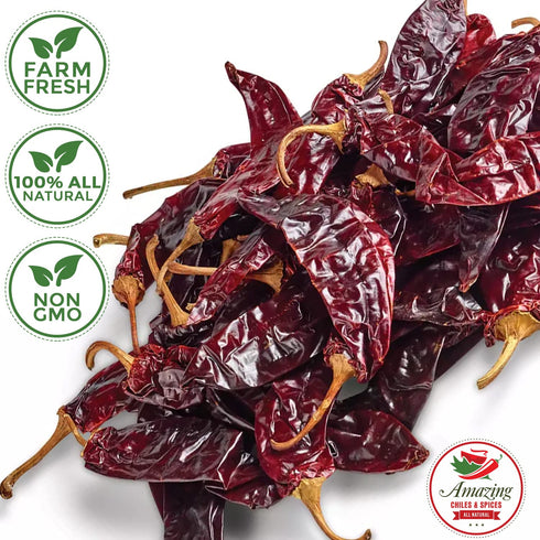 Dried Chile Peppers Variety Pack, 12 oz Total, Ancho, Guajillo, Pasilla Chiles