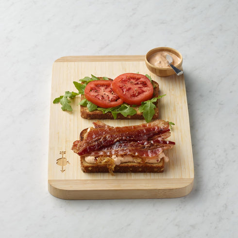 Applegate 10 2.52 Oz , Fully Cooked Uncured Sunday Bacon, Hickory Smoked, Ready to eat, Slices