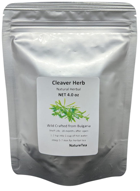 Cleaver Herb 4 oz, Galium Aparine Dried Leaf C/S from 100% Nature