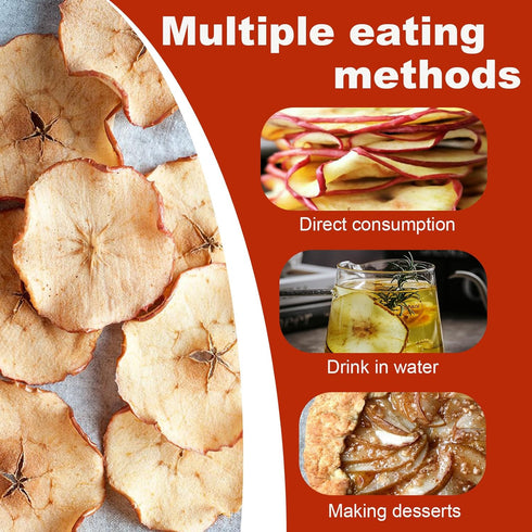 LXJZGYJQ 10.58 oz (300g), Simmer Dried Apples, Apple Chips, Dried Apple Slices for Pot, DIY Baking and Candle Crafts