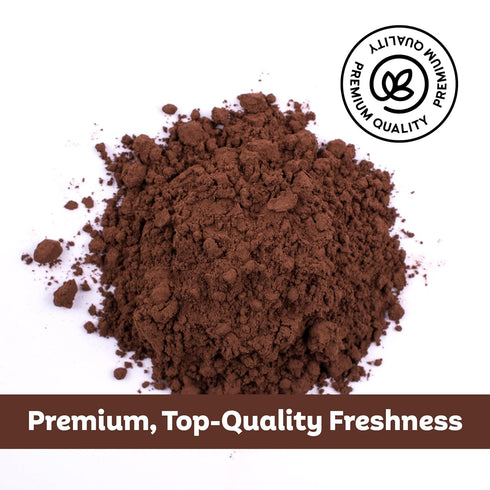 2 Pack 14oz Roots Circle Unsweetened Cocoa Powder | Rich Dark Chocolate Flavor, Perfect for Baking, Smoothies, and Hot