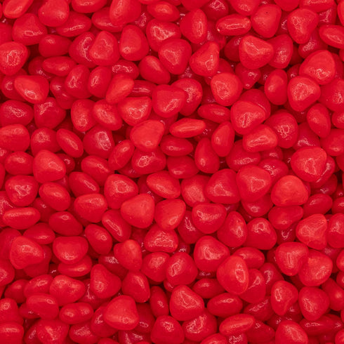 Triplenet Pricing 5 lb Cinnamon Heart Hard Candy Bulk Bag Spicy Sweet Red Cinnamon Candy Hearts for Candy Buffets