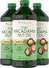 Carlyle Macadamia Nut Oil | 3 x 16 oz Bottles | Premium