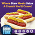 2-Pack Garlic Burger Relish Slawsa Gourmet Cabbage Topping with Real Garlic | Gluten-Free, Vegan, All-Natural