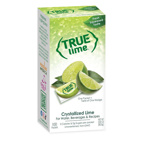 True Lime 100ct (Pack of 1) - Water Enhancer - Bulk Dispenser