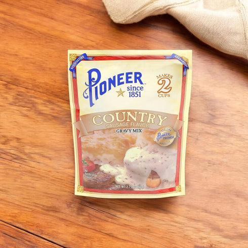 Vending 2 U Country 2.75 Oz Packets, 4 Count Pioneer Sausage Gravy Mix