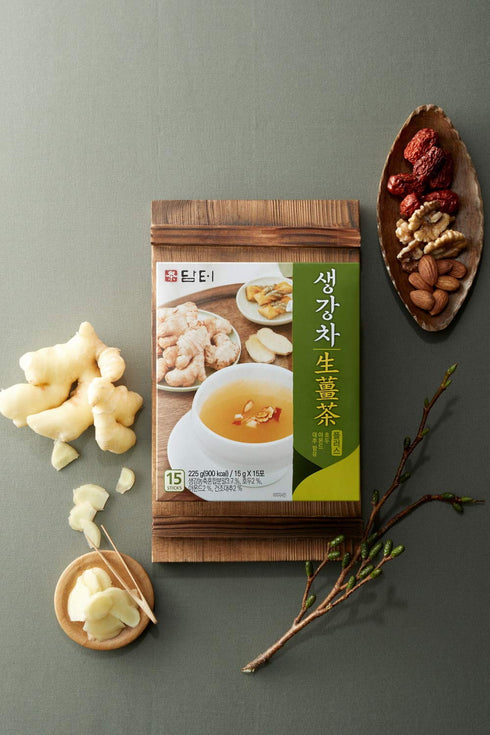 15g 50 Damtuh Korean Traditional Ginger Tea Plus, Ginger Powder, x Sticks