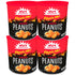 Nut Harvest, Flamin' Hot Peanuts, 16 oz Canisters, (4 Pack)