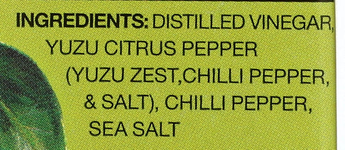 Muso From Japan Hot Yuzu Sauce, 3.2 Fl Ounce