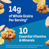 12 oz (Pack 3) Honey Bunches of Oats with Almonds Breakfast Cereal, Honey Almond Cereal with Oat and Granola Clusters