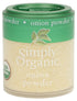 Simply Organic White Onion Powder, Certified Organic | 0.74 oz | Allium cepa