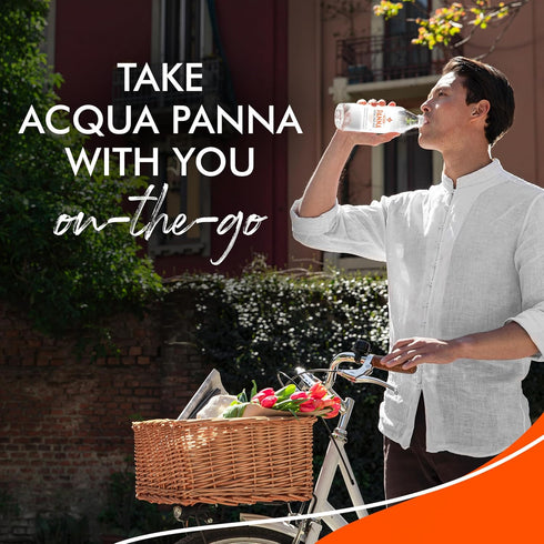 16.9 Oz. Pack 24 Acqua Panna Natural Spring Water, Fl. Plastic Bottles