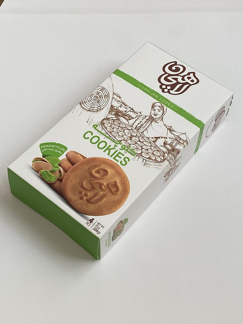 honey bird sweets pack 5 pistachio filiing koloocheh- of boxes pistachio filling koloocheh