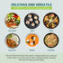 2 (32 Soeos Sushi Rice, Medium Grain, White Sticky Rice for Sushi Rolls and Japanese Food, Calrose Rice, Pound Ounce)