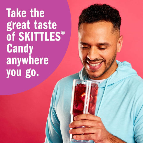 Pack, 4 1 (20 Skittles Singles To Go Variety Watertok Powdered Drink Mix, Zero Sugar, Low Calorie, Includes Flavors