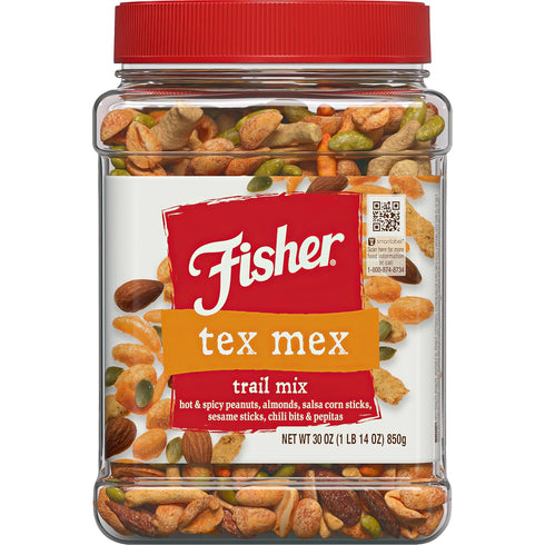 Fisher Snack Tex Mex Bulk Trail Mix, 30 oz (Pack of 1);