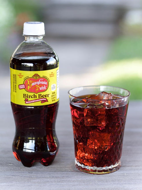 AmishTastes 20 Oz. (Pack 12) PA Dutch Birch Beer, A Dark, Old-Fashioned Favorite Amish Drink