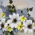 5 5 Global Sugar Art Ivy Leaf Sugar Cake Flowers Spray, Green with Red Tips, Sprays of leaves by Chef Alan Tetreault