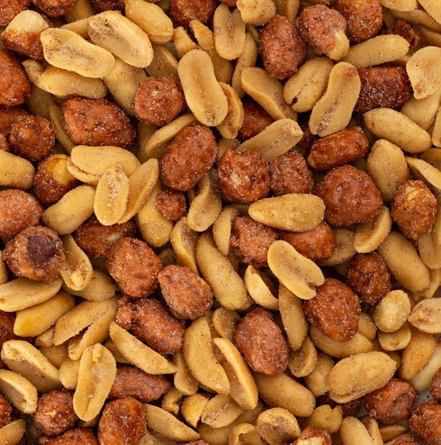 18 oz (1 Pack) Belmont Peanuts Gourmet Brown Sugar & Spice Flavored Virginia Peanuts Mixer, Simple Ingredients, No