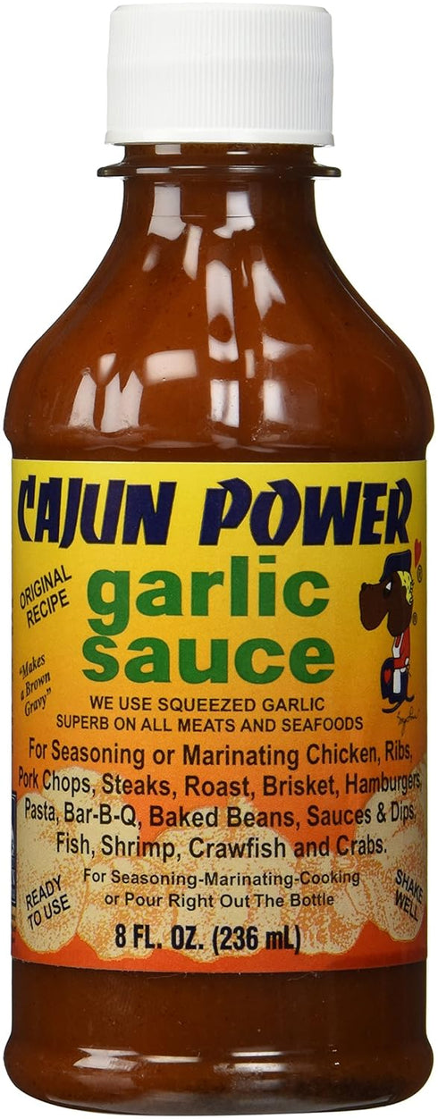 2 set- Cajun Power Sauce (Garlic Sauce, Original Recipe) 8 oz