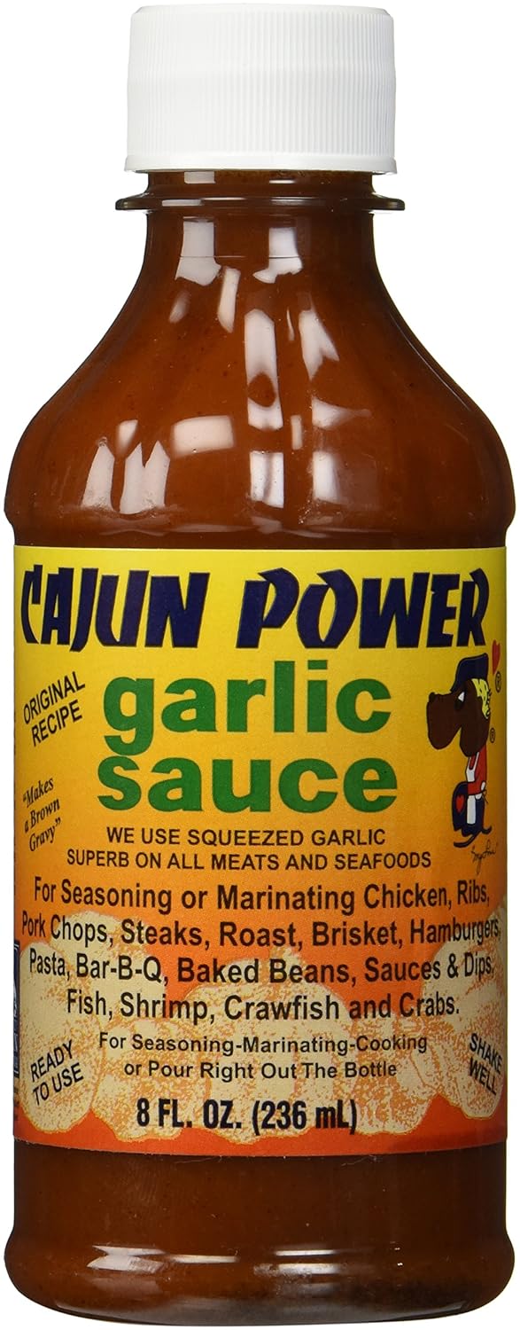 2 set- Cajun Power Sauce (Garlic Sauce, Original Recipe) 8 oz