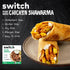 18g 8.8 Oz Switch Foods Plant-Based Chicken Shawarma | Vegan | Protein | Soy, Gluten, GMO, Allergen, & Dairy Free |