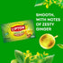 20-Count Lipton Honey Ginger Green Tea Bags Flavored Unsweetened Hot or Iced Tea with Caffeine Flavonoids Natural Zesty