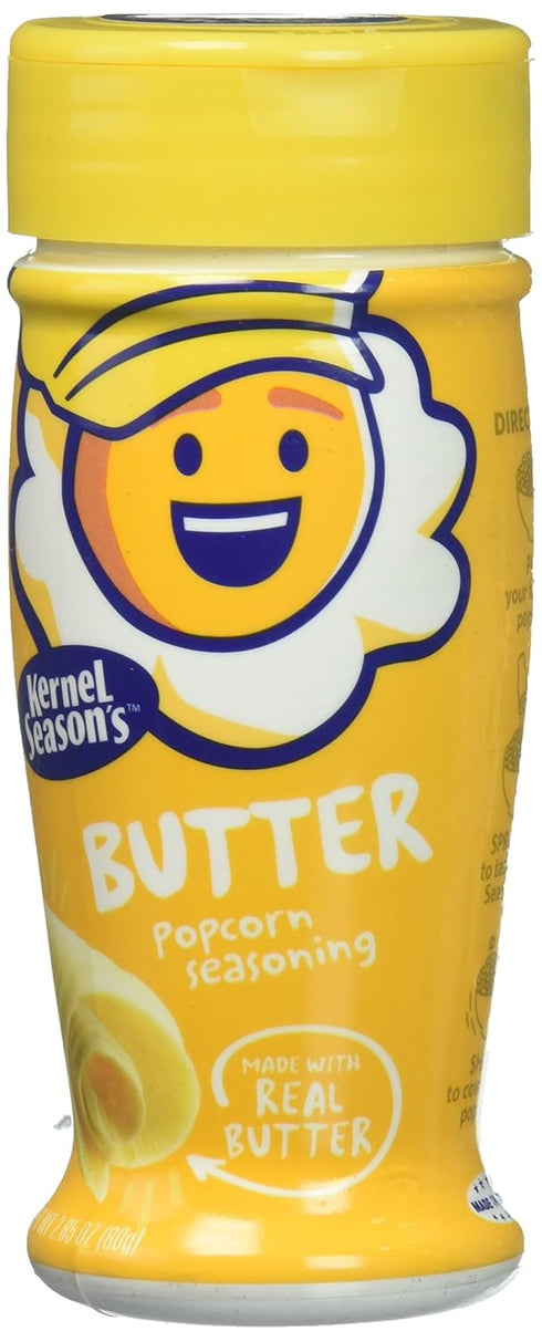 Kernel Season's Popcorn Seasoning, Butter, 2.85 oz, Pack of 6