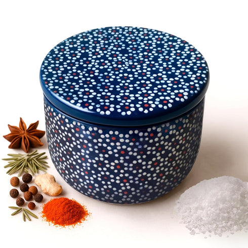 SAL MARINA | Ceramic Container 12 oz - For Salt or Spices