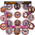 9 Count Halloween Marshmallow Toppers, Perfect Hot Cocoa Toppings or Dessert Decorating Candy, Assorted Festive