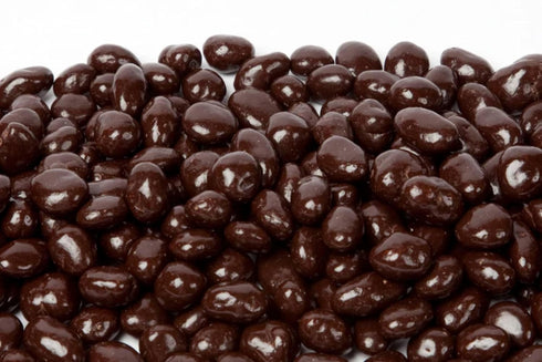 (2 Dark Chocolate Covered Raisins, Bulk Chocolate Covered Plump Candy Raisins by Queen City Candy Cave Pound)