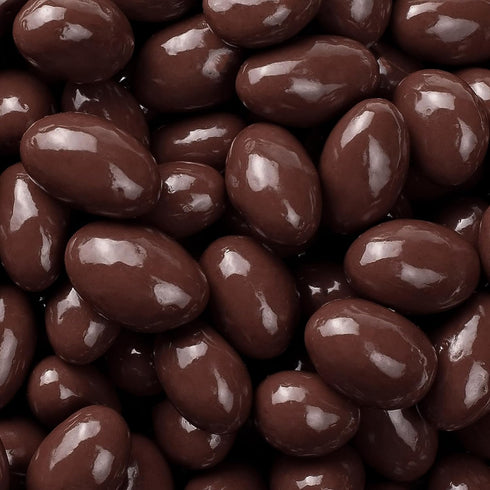 Dark Chocolate Almonds - 2 Pound Bulk Pack - Whole Dry Roasted
