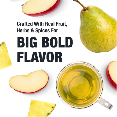 200 16 oz Tiesta Tea - Pear Reverie Tea, Loose Leaf, White Pear Herbal Tea, Premium Low Caffeine Tea Blend, Make Hot