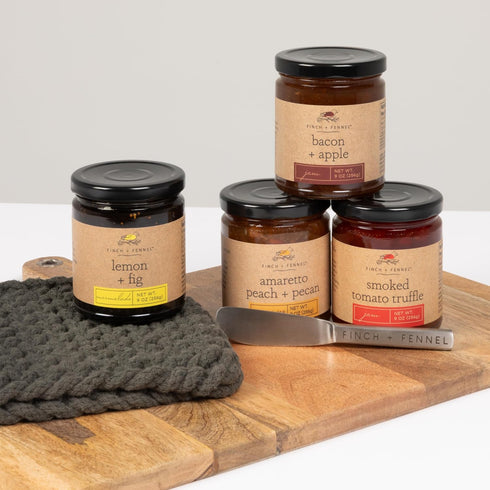 Finch 5 Pack + Fennel Piece Jams & Jellies Sampler Gift Box